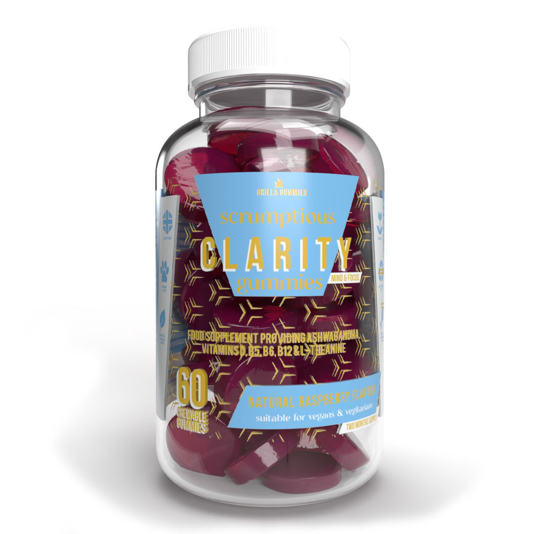 Clarity Mind & Focus Ashwagandha 60 Vegan Gummies