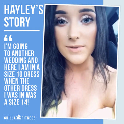 Hayley Dropping Dress Sizes
